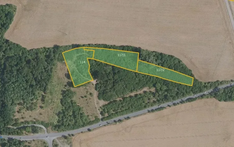 Prodej pole, Chvatěruby, 13562 m2