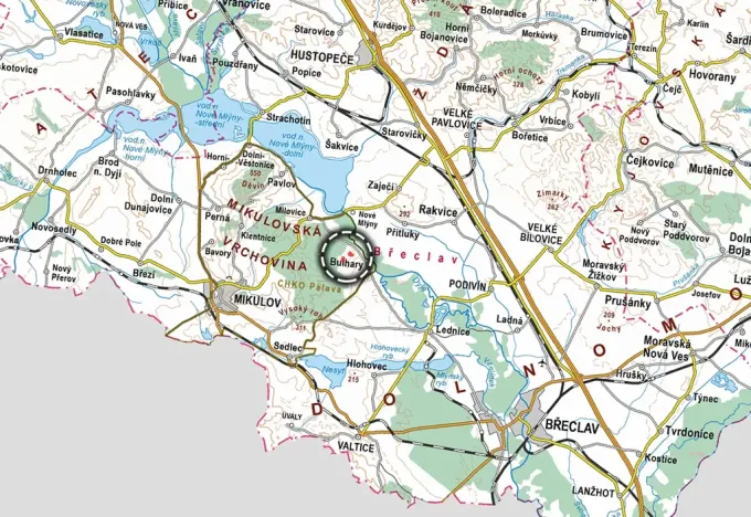 Prodej sadu/vinice, Bulhary, 30390 m2