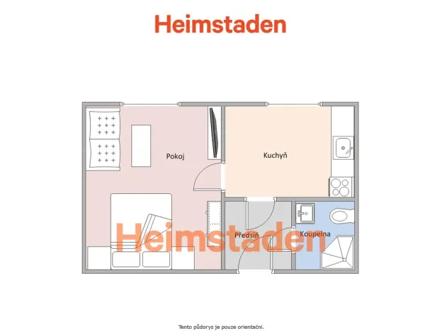 Pronájem bytu 1+1, Havířov - Šumbark, Opletalova, 27 m2