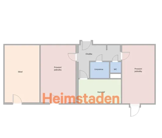 Pronájem obchodního prostoru, Karviná - Ráj, Školská, 72 m2