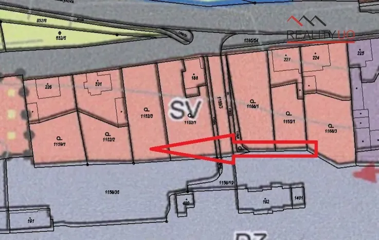 Prodej pozemku, Častolovice, 842 m2