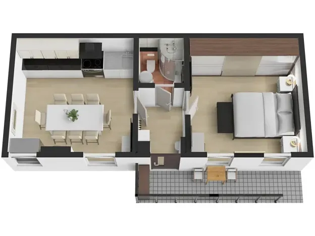 Prodej bytu 1+1, Brno, Příční, 38 m2