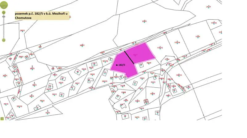 Prodej lesa, Blatno, 1106 m2