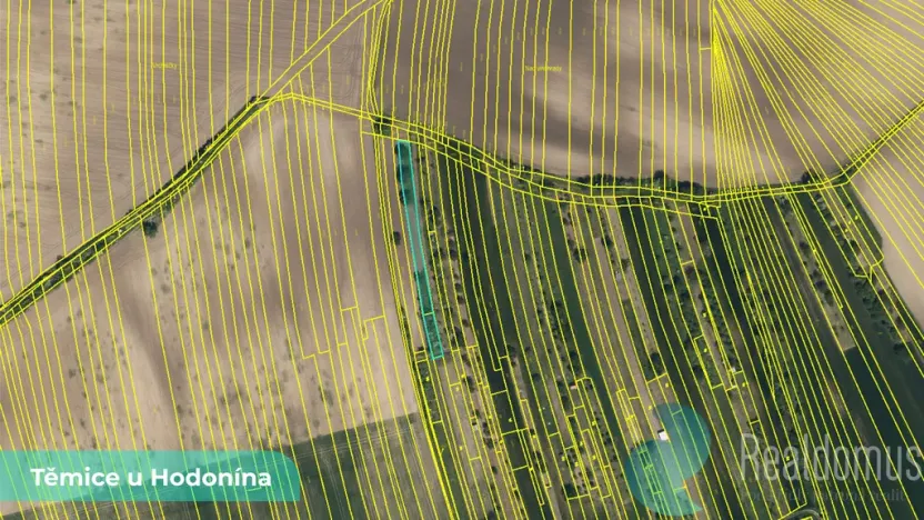 Prodej zahrady, Těmice, 1463 m2