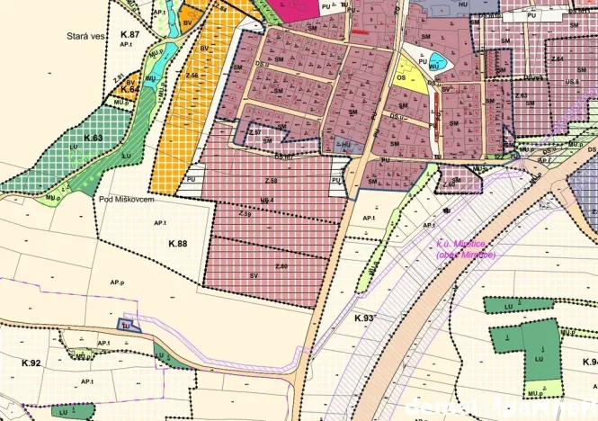 Prodej pozemku pro bydlení, Mirotice, K Miškovci, 304 m2