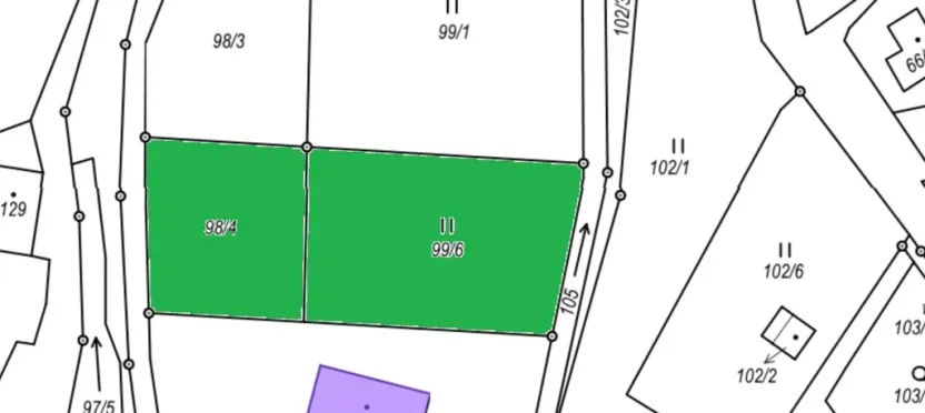 Prodej pozemku pro bydlení, Ústí nad Labem, 952 m2