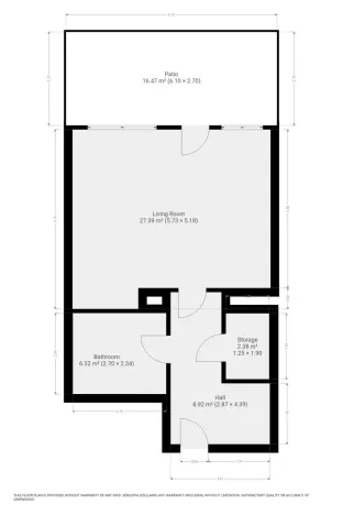 Pronájem bytu 1+kk, Praha - Pitkovice, K dálnici, 44 m2