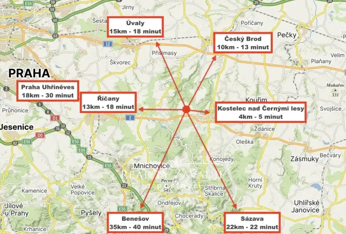 Prodej pozemku pro bydlení, Kozojedy, 1. máje, 994 m2