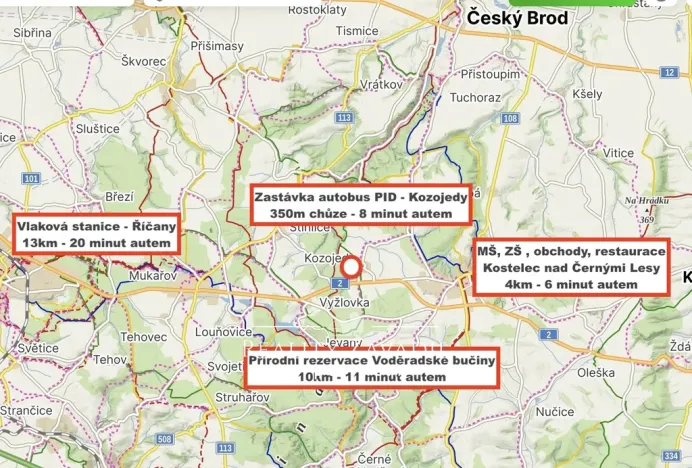 Prodej pozemku pro bydlení, Kozojedy, 1. máje, 994 m2