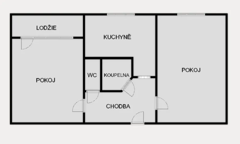 Prodej bytu 2+1, Ústí nad Labem, Kojetická, 64 m2