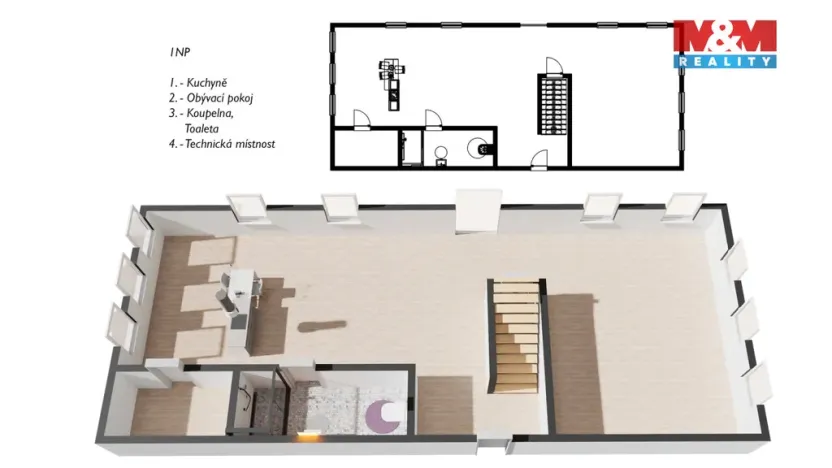 Prodej rodinného domu, Mikulášovice, 120 m2