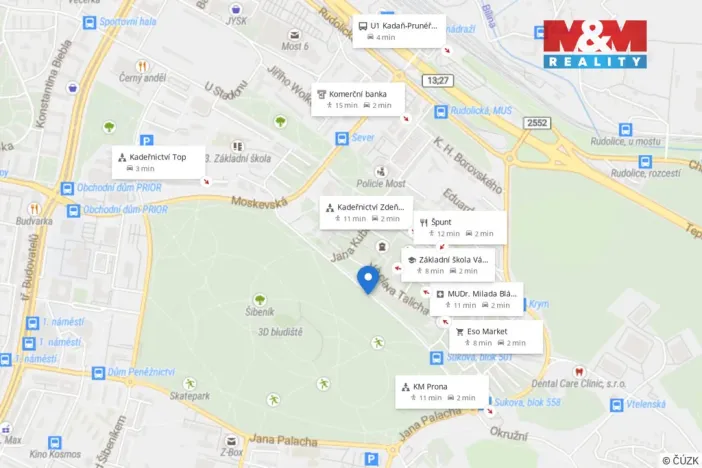 Prodej bytu 3+kk, Most, Josefa Suka, 69 m2