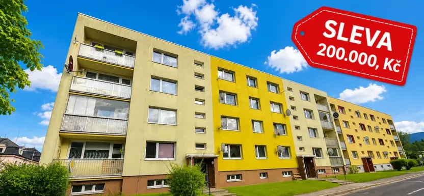 Prodej bytu 3+1, Nové Město pod Smrkem, Vaňkova, 69 m2