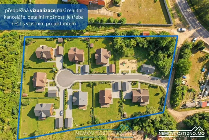 Prodej pozemku pro bydlení, Jiřice u Miroslavi, 6663 m2