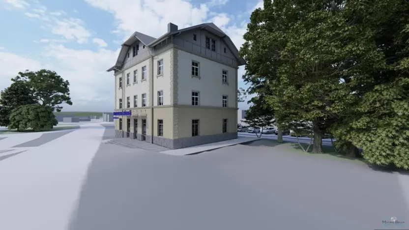 Pronájem kanceláře, Jindřichův Hradec - Jindřichův Hradec II, U Nádraží, 55 m2