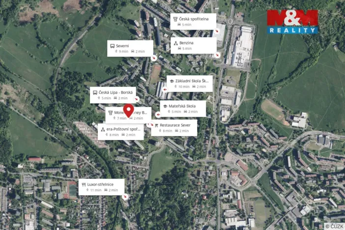 Pronájem obchodního prostoru, Česká Lípa, Okružní, 8 m2