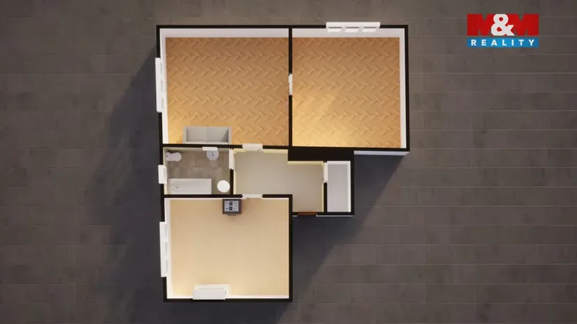 Prodej bytu 2+1, Benešov nad Ploučnicí, Českolipská, 94 m2