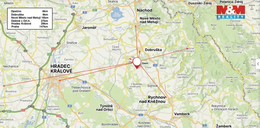 Prodej chalupy, Trnov - Zádolí, 65 m2