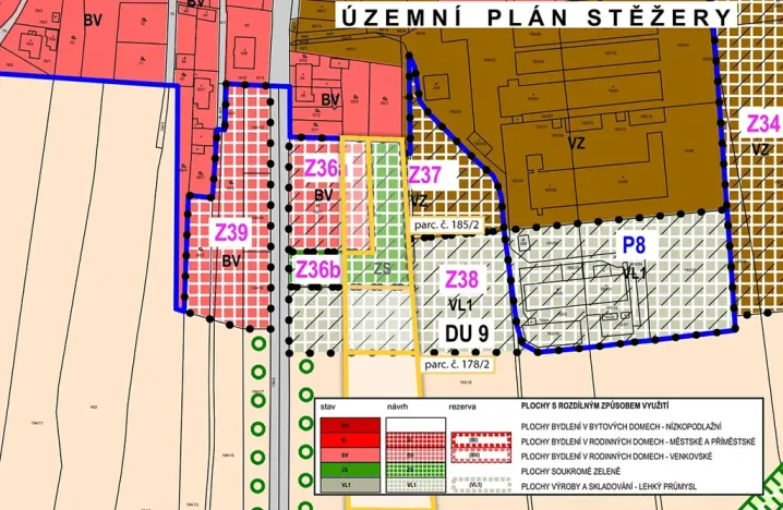 Prodej podílu pozemku pro bydlení, Stěžery, 19924 m2