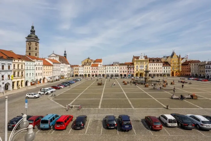 Pronájem bytu 2+1, České Budějovice - České Budějovice 1, nám. Přemysla Otakara II., 103 m2