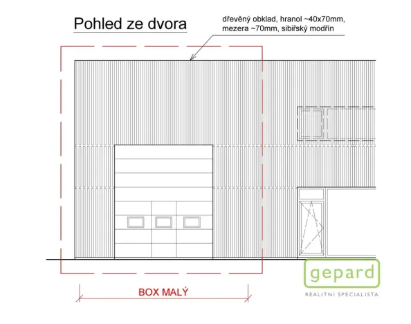 Pronájem skladu, Klínec, 94 m2