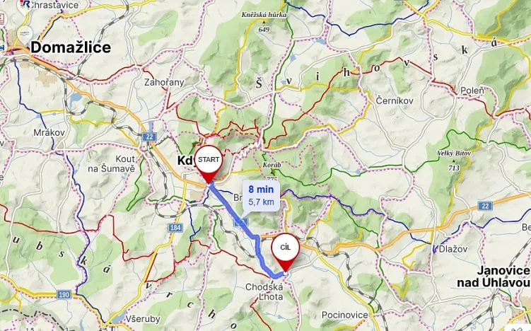 Prodej pole, Chodská Lhota, 1139 m2