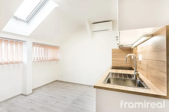 Pronájem bytu 1+kk, Brno - Pisárky, Hlinky, 19 m2