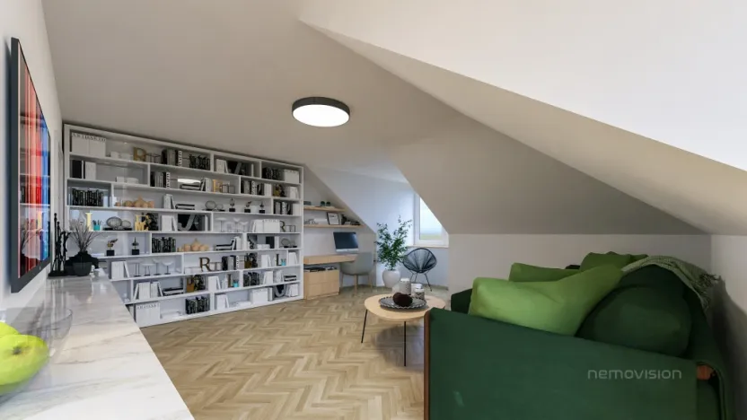 Prodej půdního prostoru, Brno - Černá Pole, Provazníkova, 44 m2