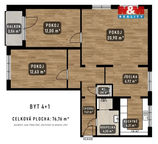 Prodej bytu 4+1, Ostrava - Zábřeh, V Zálomu, 76 m2