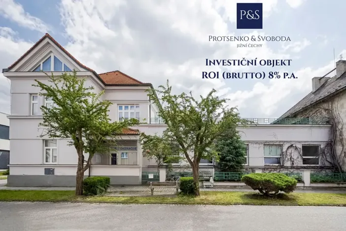 Prodej činžovního domu, Bechyně, Čechova, 660 m2