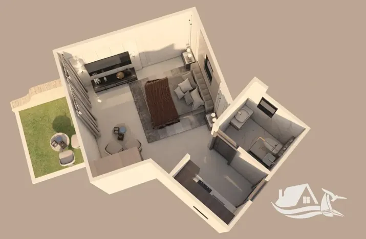 Prodej bytu 1+kk, Hurghada, Egypt, 32 m2