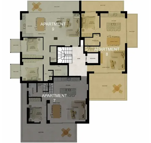 Prodej bytu 3+kk, Chania, Řecko, 94 m2