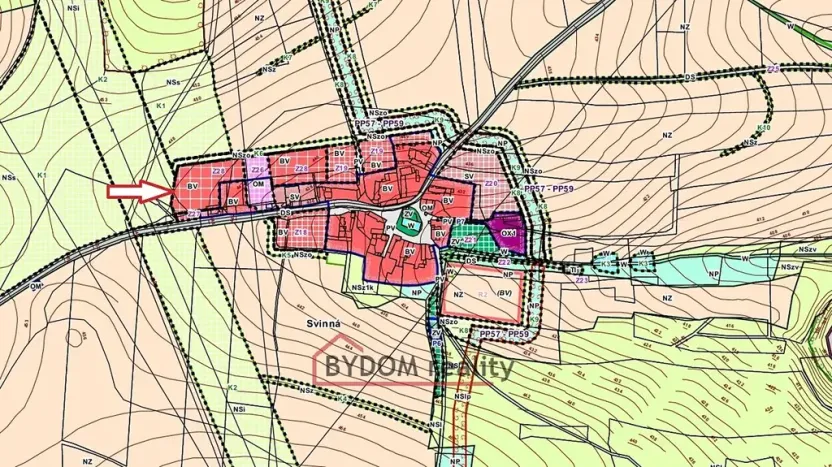 Prodej pozemku pro bydlení, Vranov, 866 m2