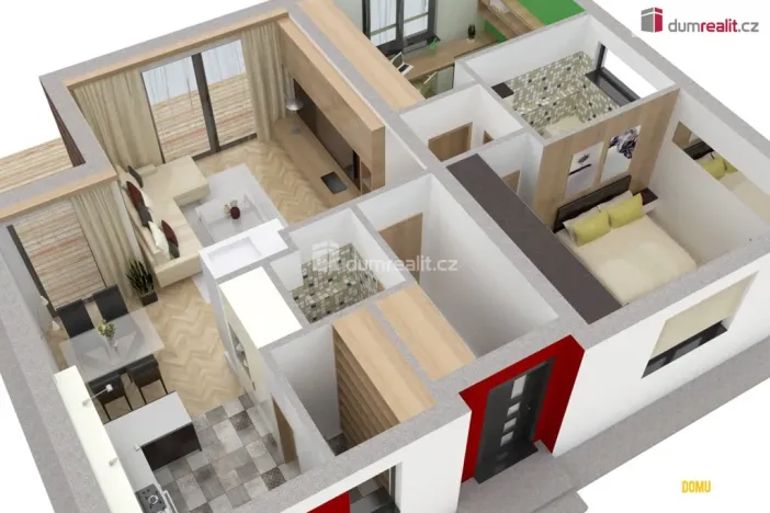 Prodej rodinného domu, Troubky-Zdislavice - Zdislavice, 100 m2