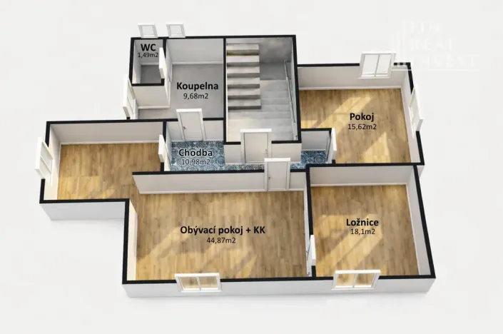 Prodej bytu 3+1, Olomouc - Řepčín, 101 m2