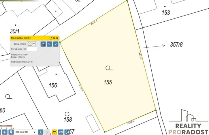 Prodej pozemku pro bydlení, Habrůvka, 978 m2