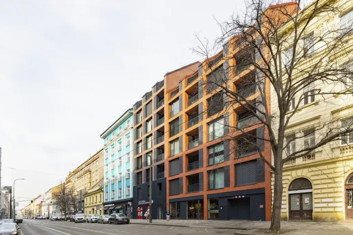 Pronájem bytu 2+kk, Praha - Karlín, Sokolovská, 55 m2