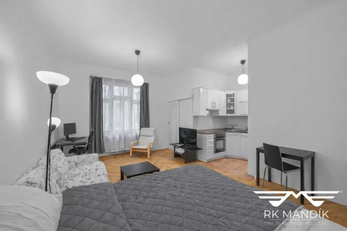 Prodej bytu 1+kk, Praha - Nové Město, Podskalská, 28 m2