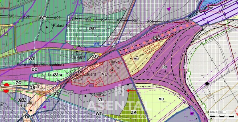 Prodej komerčního pozemku, Orlová - Lazy, Hraniční, 32167 m2