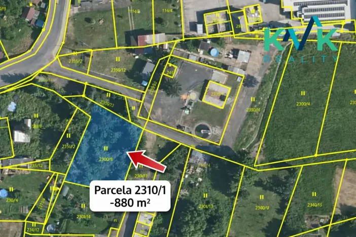 Prodej pozemku pro bydlení, Krásné Údolí, 880 m2