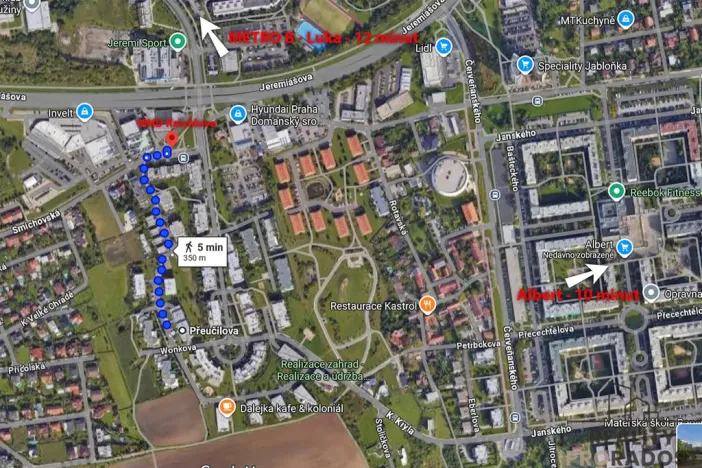 Prodej bytu 1+kk, Praha, Přeučilova, 35 m2