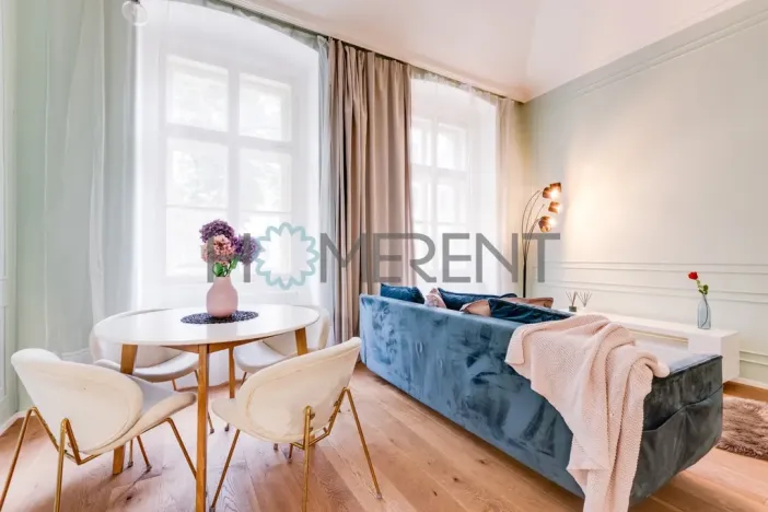 Pronájem bytu 2+kk, Praha - Karlín, Peckova, 86 m2