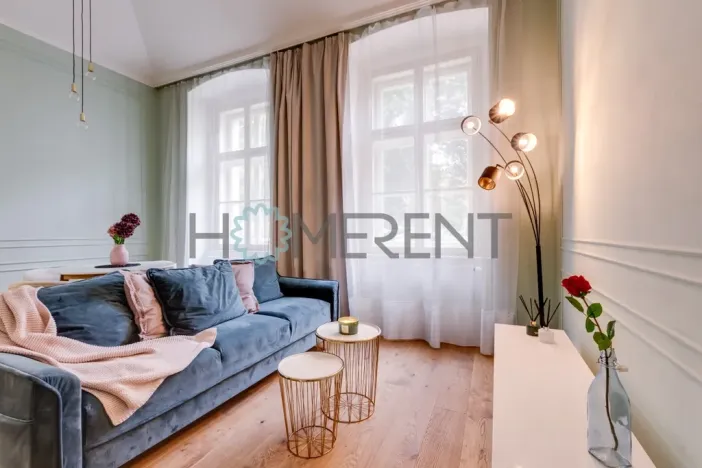 Pronájem bytu 2+kk, Praha - Karlín, Peckova, 86 m2