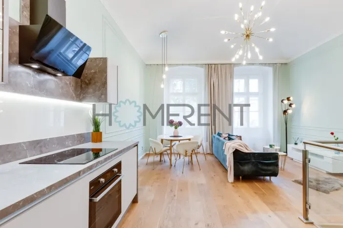 Pronájem bytu 2+kk, Praha - Karlín, Peckova, 86 m2