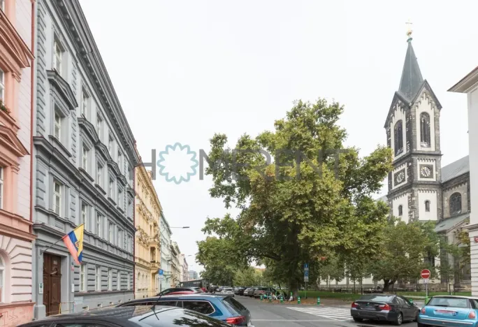 Pronájem bytu 2+kk, Praha - Karlín, Peckova, 86 m2