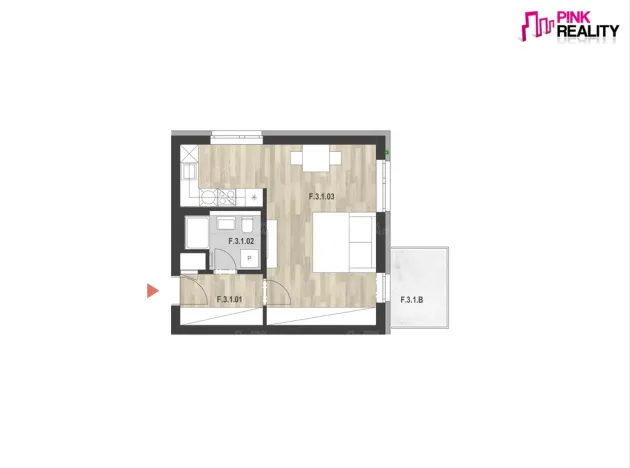 Pronájem bytu 1+kk, Rychnov nad Kněžnou, Javornická, 35 m2