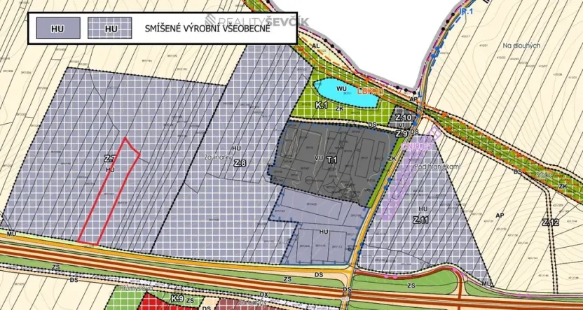 Prodej komerčního pozemku, Hůry, 7981 m2