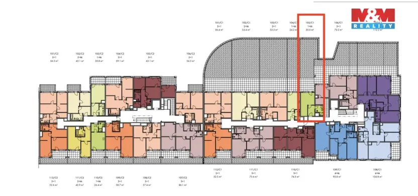 Prodej bytu 1+kk, Praha, Svitákova, 30 m2