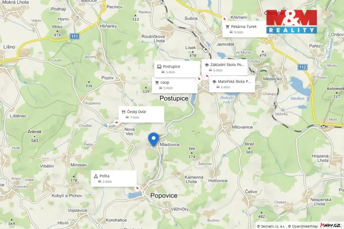 Prodej rodinného domu, Popovice - Mladovice, 100 m2