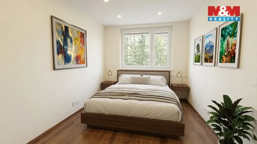 Prodej bytu 2+1, Jablonec nad Nisou - Mšeno nad Nisou, Palackého, 55 m2